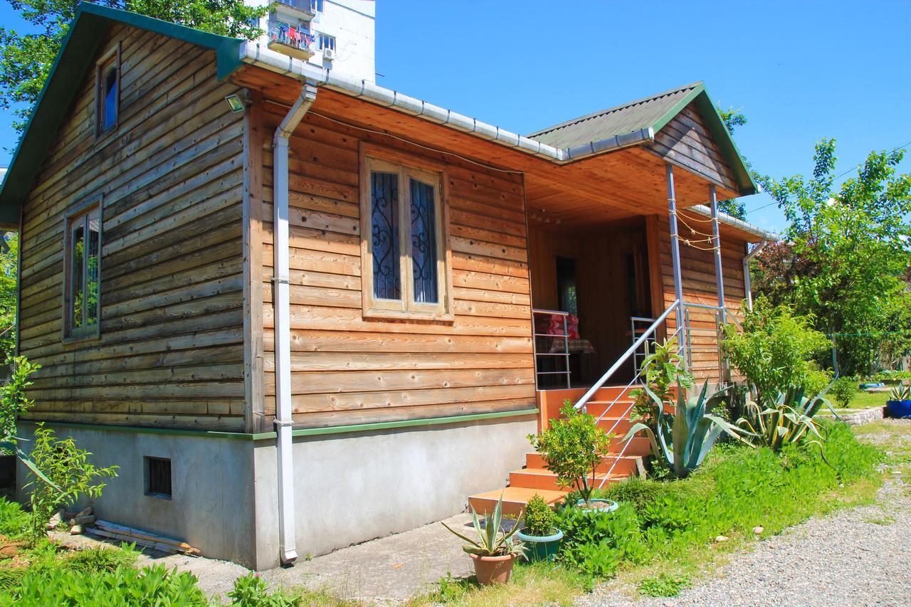 Wooden Cottage Makhinjauri Buitenkant foto